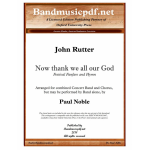 Now thank we all our god -John Rutter / Arr.Paul Noble