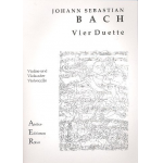 4 Duette für Violine und Viola - Johann Sebastian Bach