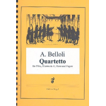 Quartett für Flöte, Klarinette, Horn -Belloli Agostino