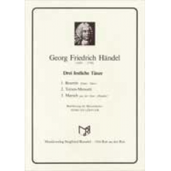 Drei festliche Tänze - Georg Friedrich Händel (George Frederic Handel) / Arr. Edmund Löffler