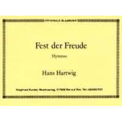 Fest der Freude (Hymnus) - Hans Hartwig