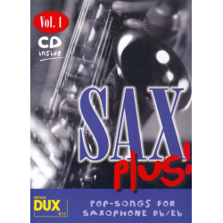 Sax Plus! Vol. 1 (Saxophon Noten mit CD) -Arturo Himmer / Arr.Arturo Himmer