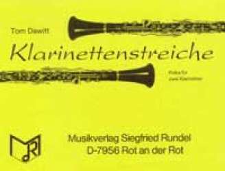 Klarinettenstreiche (Solo f. 2 Klarinetten in Bb) - Tom Dawitt