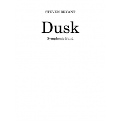 Dusk - Steven Bryant