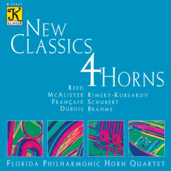 CD "New Classics 4 Horns" -Florida Philharmonic Horn Quartet