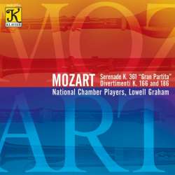 CD 'Mozart Serenade and Divertimenti' - National Chamber Players