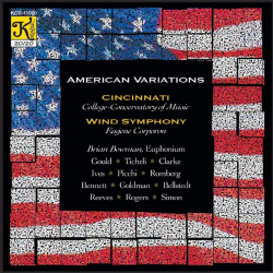 CD 'American Variations' - Cincinnati Wind Symphony