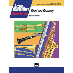 Chant and Ceremony (concert band) - Mark Williams