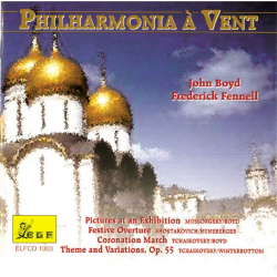 CD 'Philharmonia a Vent - Pictures at an Exhibition' (cond. John Boyd & Frederick Fennell) -Philharmonia a Vent / Arr.Frederick Fennell