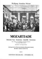 Mozartiade (4 Tänze von Mozart) - Wolfgang Amadeus Mozart / Arr. Eugen Brixel