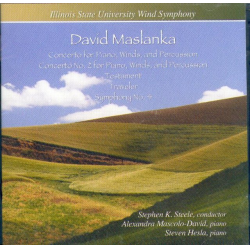CD "Symphony No. 4 & Concertos" (David Maslanka) - David Maslanka