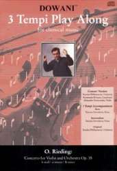 Konzert für Violine und Orchester op. 35 in h-moll (Solostimme + 1 CD) - Oskar Rieding