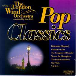 CD "Pop Classics" -The London Wind Orchestra / Arr.Marc Reift