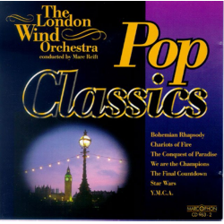 CD "Pop Classics" - The London Wind Orchestra / Arr. Marc Reift