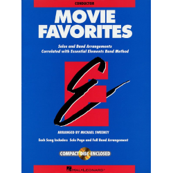 Essential Elements - Movie Favorites - 01 Conductor (english) - Diverse / Arr. Michael Sweeney