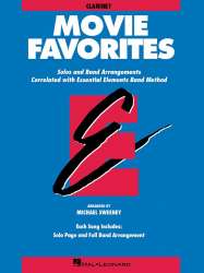 Essential Elements - Movie Favorites - 05 Bb Clarinet (Boehm) (english) - Diverse / Arr. Michael Sweeney