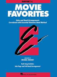 Essential Elements - Movie Favorites - 15 Baritone T.C. (english) -Diverse / Arr.Michael Sweeney
