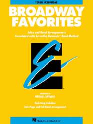 Essential Elements - Broadway Favorites - 09 Bb Tenor Saxophone (english) -Diverse / Arr.Michael Sweeney