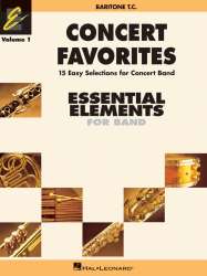 Essential Elements - Concert Favorites Vol. 1 - 15 Baritone T.C. (english) - Diverse / Arr. Michael Sweeney