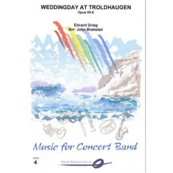 Wedding day at Troldhaugen Opus 65,6 - Edvard Grieg / Arr. John Brakstad
