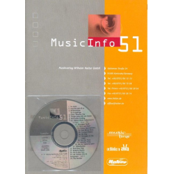 Promo PSH + CD: Halter - Musicinfo Nr. 51