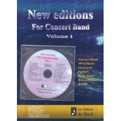 Promo Kat + CD: Editions du Nord - New Editions for Concert Band Vol. 1