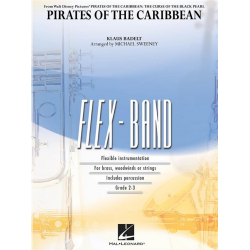 Pirates of the Caribbean (Flex Band) The Curse of the Black Pearl. -Klaus Badelt / Arr.Michael Sweeney