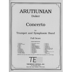 Concerto for Trumpet and Symphonic Band - Alexander Arutjunjan / Arr. Guy M. Duker