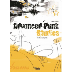 Advanced Punk Studies for Drum Set & CD - Peter Epting