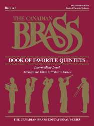 The Canadian Brass Book of Favorite Quintets - Horn in F -Canadian Brass / Arr.Walter Barnes