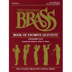 The Canadian Brass Book of Favorite Quintets - Posaune - Canadian Brass / Arr. Walter Barnes