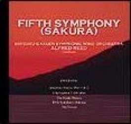 CD "Fifth Symphony" (Sakura) (Senzoku Gakuen Symphonic Wind Orchestra) - Alfred Reed