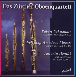CD "Schumann-Mozart-Dvorak" - Zürcher Oboenquartett