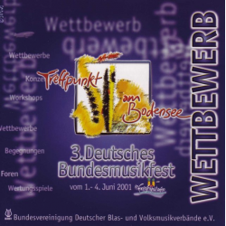CD "3. Deutsches Bundesmusikfest - Wettbewerb"
