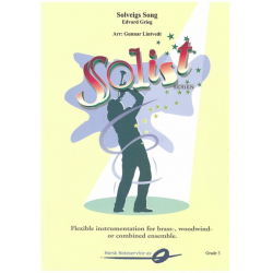 Solveig's song (Solo & Concert Band) - Edvard Grieg / Arr. Gunnar Lintvedt