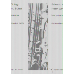 Morgenstimmung (Ssx,Asx,Tsx,Bsx) - Edvard Grieg / Arr. Stefan Reitz
