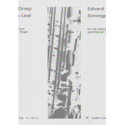 Solvejgs Lied (Altsaxophon und Klavier) - Edvard Grieg / Arr. Stefan Reitz