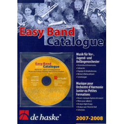 Promo Kat + CD: De Haske - Easy Band Catalogue 2007-2008