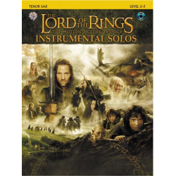 Play Along: The Lord of the Rings Instrumental Solos - Tenorsax -Howard Shore