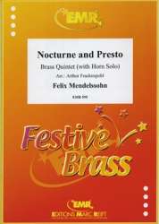 Nocturne and Presto - Felix Mendelssohn-Bartholdy / Arr. Arthur Frackenpohl