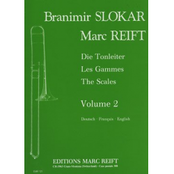 Die Tonleitern / Les Gammes / The Scales Vol. 2 -Branimir Slokar & Marc Reift