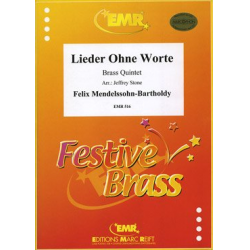 Lieder Ohne Worte -Felix Mendelssohn-Bartholdy / Arr.Jeffrey Stone