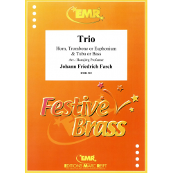 Trio - Johann Friedrich Fasch / Arr. Hansjörg Profanter