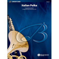 Italian Polka (concert band) - Sergei Rachmaninov (Rachmaninoff) / Arr. Elena Roussanova Lucas
