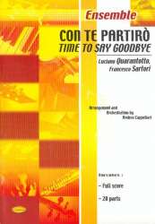 Con te Partiro (Time to say Goodbye) - Quarantotto & Sartori & Peterson / Arr. Andrea Cappellari