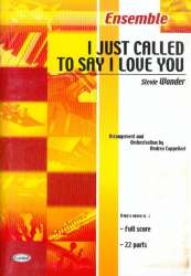 I just called to Say I love you - Stevie Wonder / Arr. Andrea Cappellari