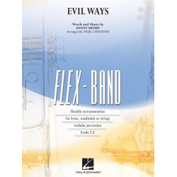 Evil Ways (Flex 5) -Sonny Henry / Arr.Paul Lavender
