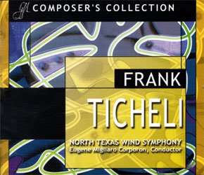 CD "GIA Composer's Collection: Frank Ticheli" - 2CD Set -North Texas Wind Symphony