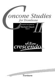 Concone Studies 2 - Giuseppe Concone / Arr. Norbert Daum