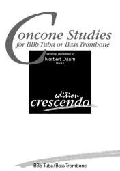Studies 1 - Tuba - Giuseppe Concone / Arr. Norbert Daum